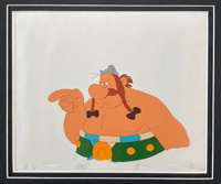 Asterix and The Britons 1986 - Hand Painted Cel art by Studio Gaumont