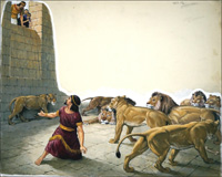 Daniel in the Lion's Den (Original)