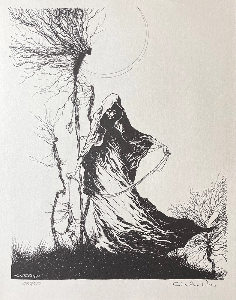 The Roots of Fear (Print) (Signed) art by Charles Vess at The Illustration Art Gallery