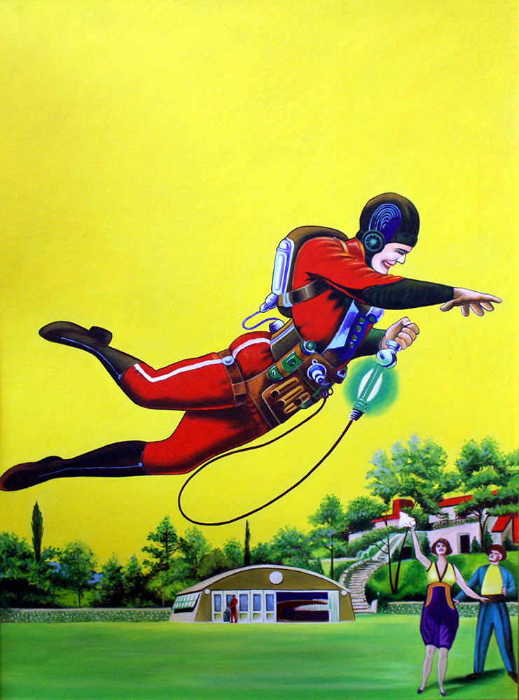 Buck Rogers in 25th Century (Original) art by Vet at The Illustration Art Gallery