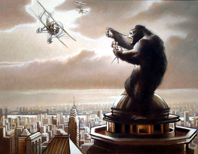 King Kong (Original) by Vet at The Illustration Art Gallery