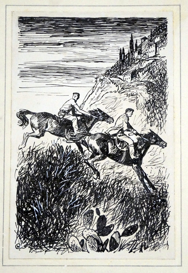An Adventure Story (Original) (Signed) by Charles Clixby Watson at The Illustration Art Gallery