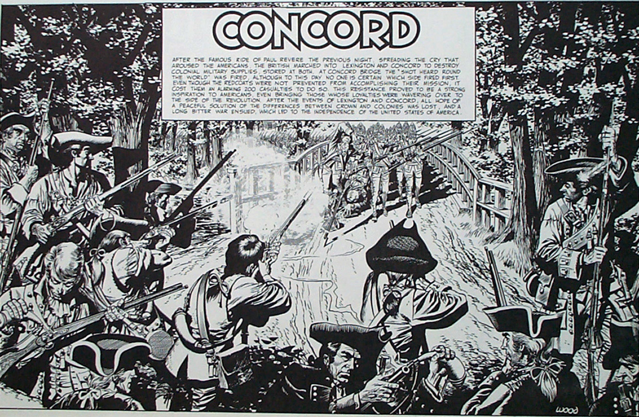Concord (Limited Edition Print) art by Wally Wood Art at The Illustration Art Gallery