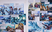 The Ice Palace from 'The Hericon/Nivation Conflict' (TWO pages) (Originals)