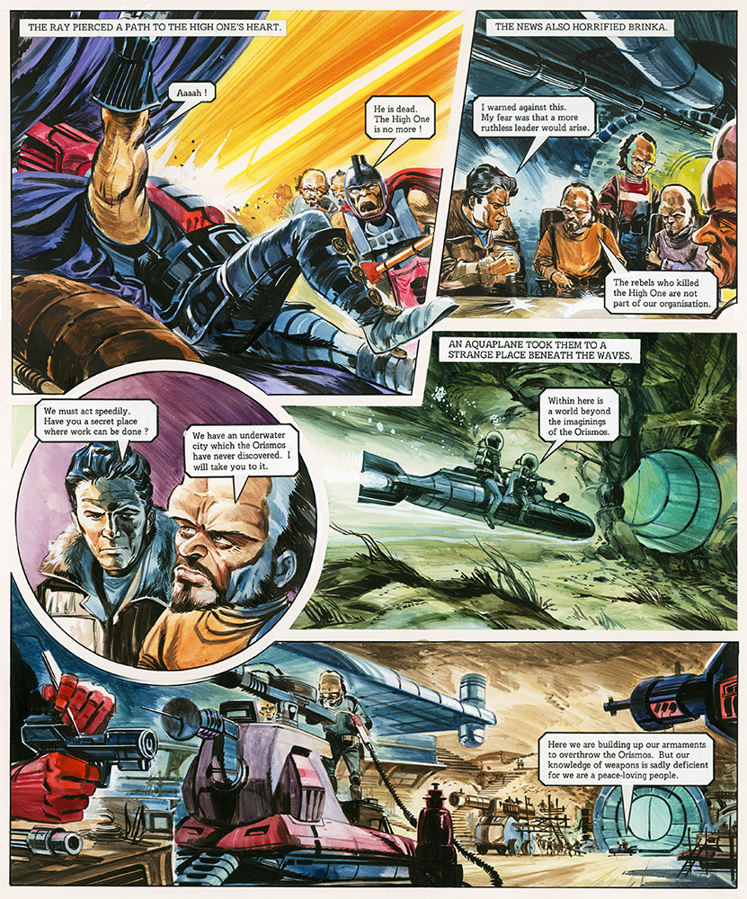 The Trigan Empire: Look and Learn issue 837 (28 Jan 1978) a (Original) art by The Trigan Empire (Gerry Wood) at The Illustration Art Gallery