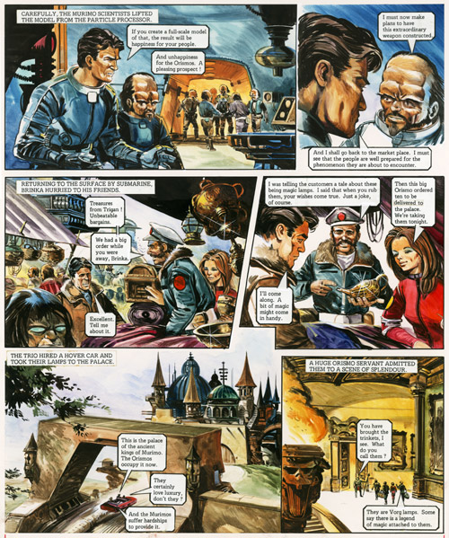 The Trigan Empire: Look and Learn issue 838 (4 Feb 1978) a (Original) by The Trigan Empire (Gerry Wood) at The Illustration Art Gallery