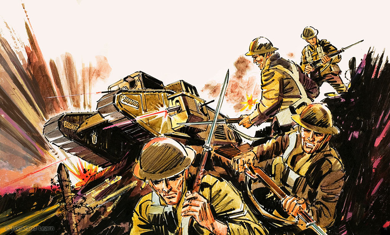 World War One (Original) art by Gerry Wood Art at The Illustration Art Gallery