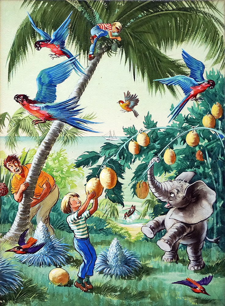 Mango Madness (Original) art by Wee Willie Winkie (Worsley) at The Illustration Art Gallery