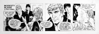 Modesty Blaise daily strip #4877 - The Very Special Lady art by Patrick Wright